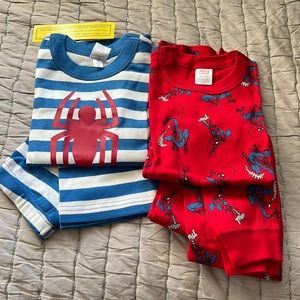 DOUBLE SET - Hanna Andersson Spider-man pajamas